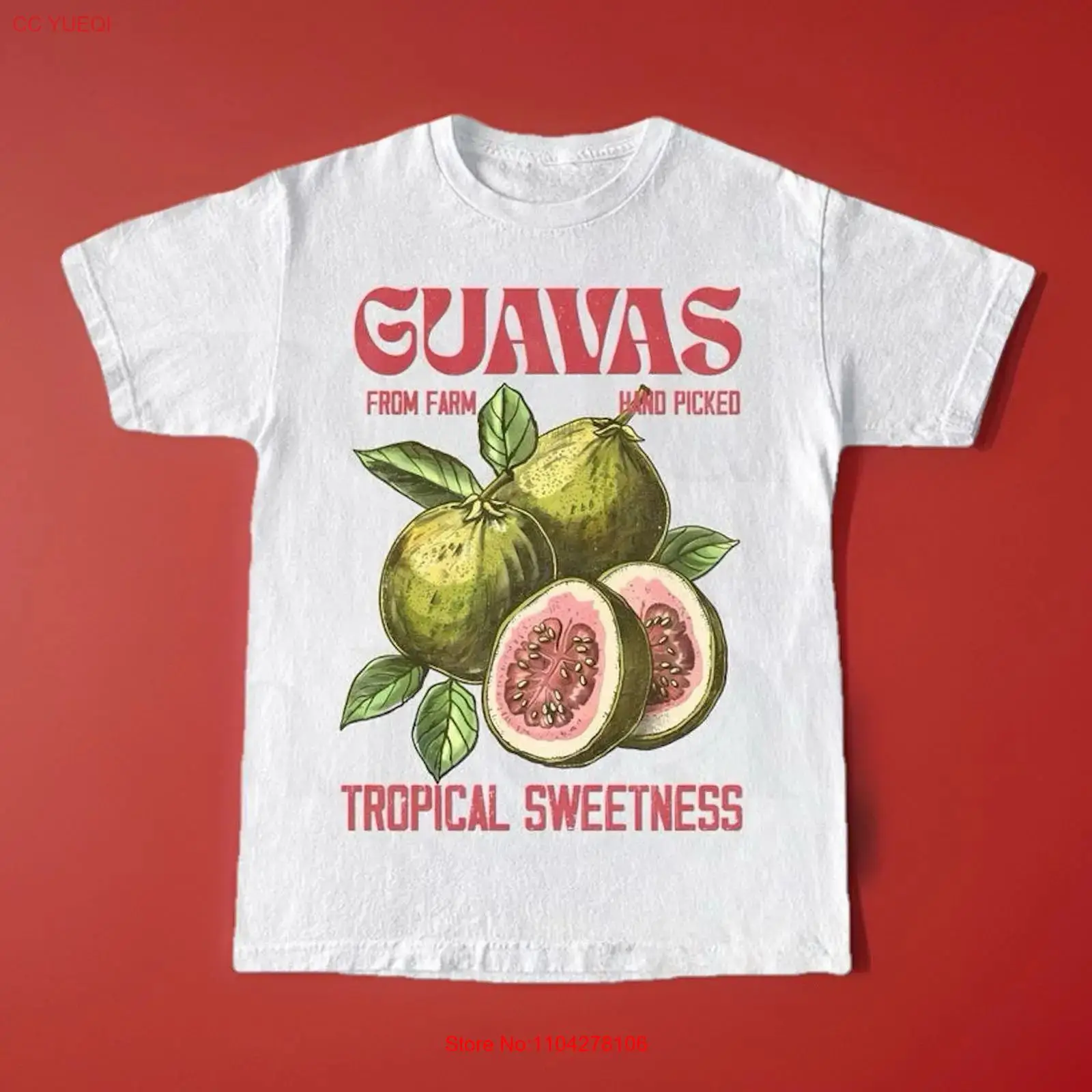 Men'S Fashion Labels - เสื้อยืด Guavas Retro Commercial รุ่นใหม่ ไซส์