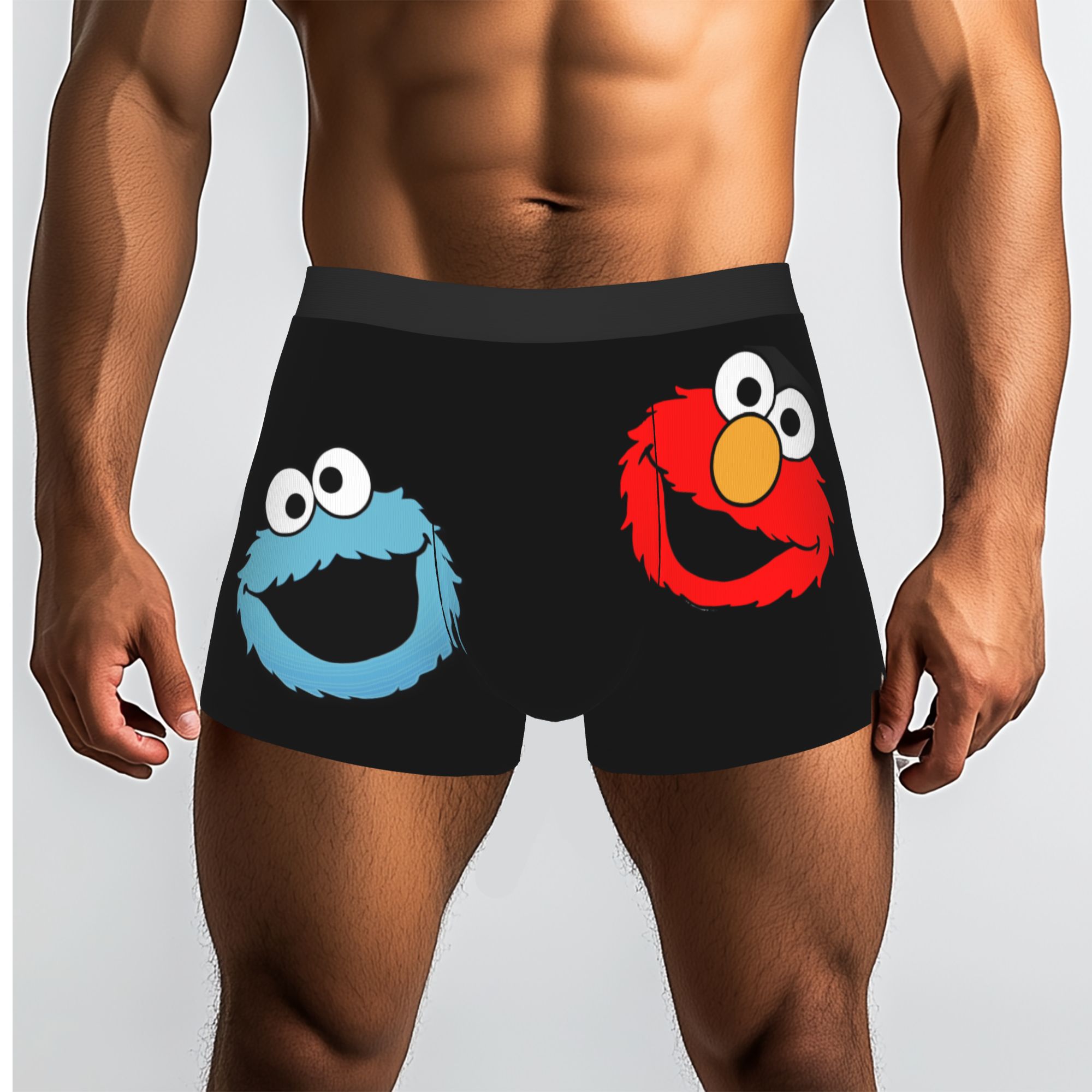 Men'S Fashion Underwear - กางเกงบ็อกเซอร์ลายการ์ตูนอนิเมะสัตว์ประหลาดแบบสั่งทำพิเศษ กางเกงชั้นในแฟชั่นสำหรับผู้ชาย