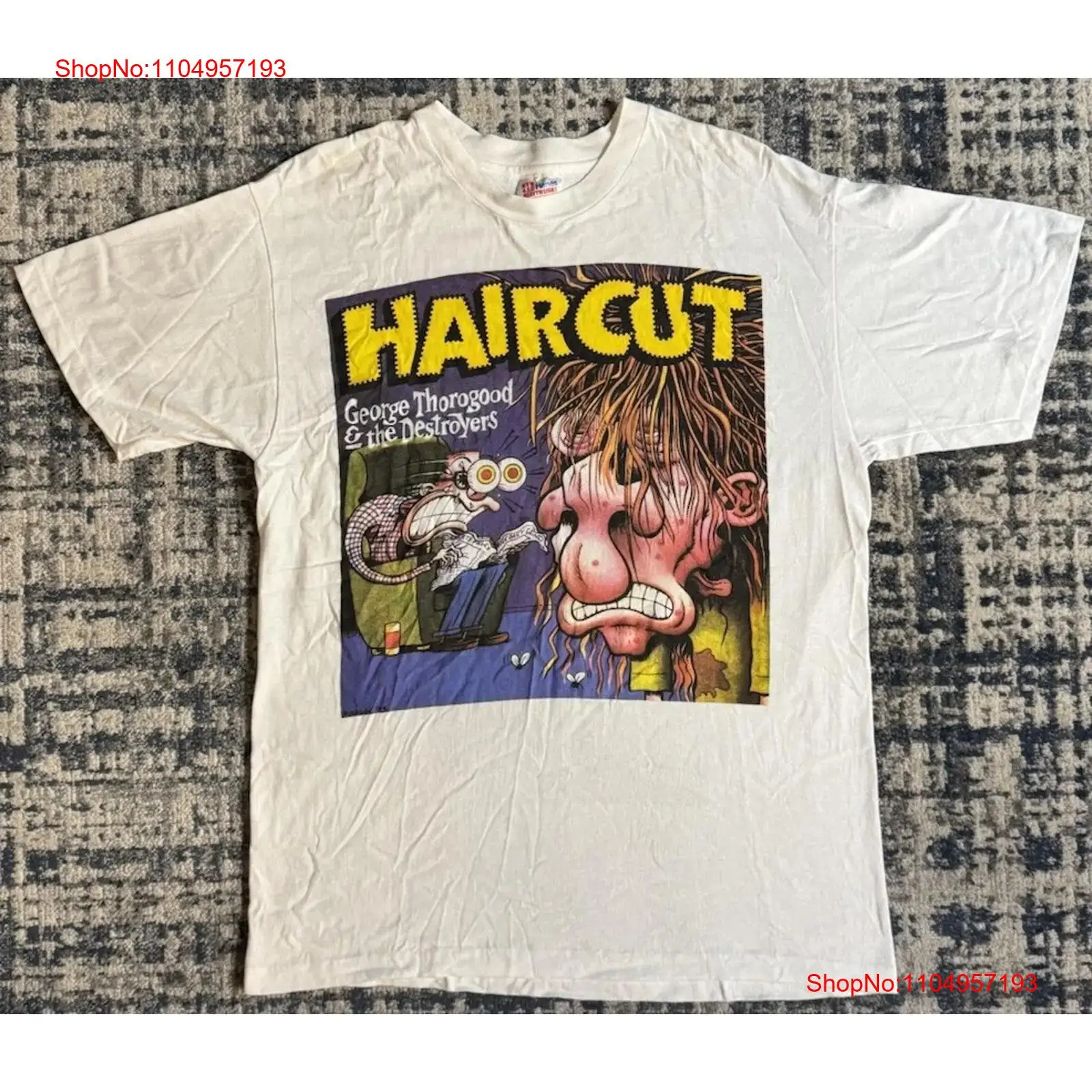Men'S Fashion Haircuts - Vintage 1993 George Thorogood Destroyers ตัดผม