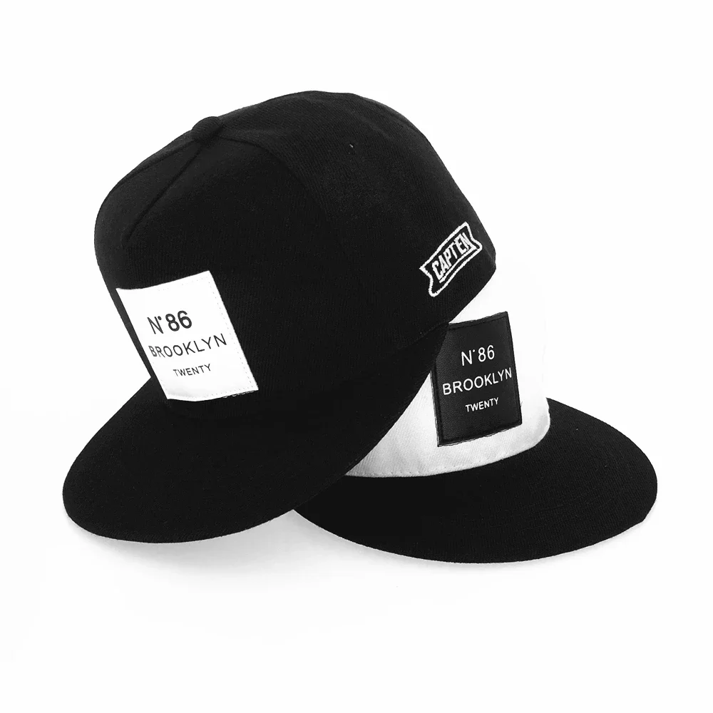 Men'S Fashion Labels - แฟชั่นผู้ชายผู้หญิง BROOKLYN ตัวอักษรผ้าฝ้ายปรับเบสบอลหมวกป้ายหนัง N86 Hip Hop