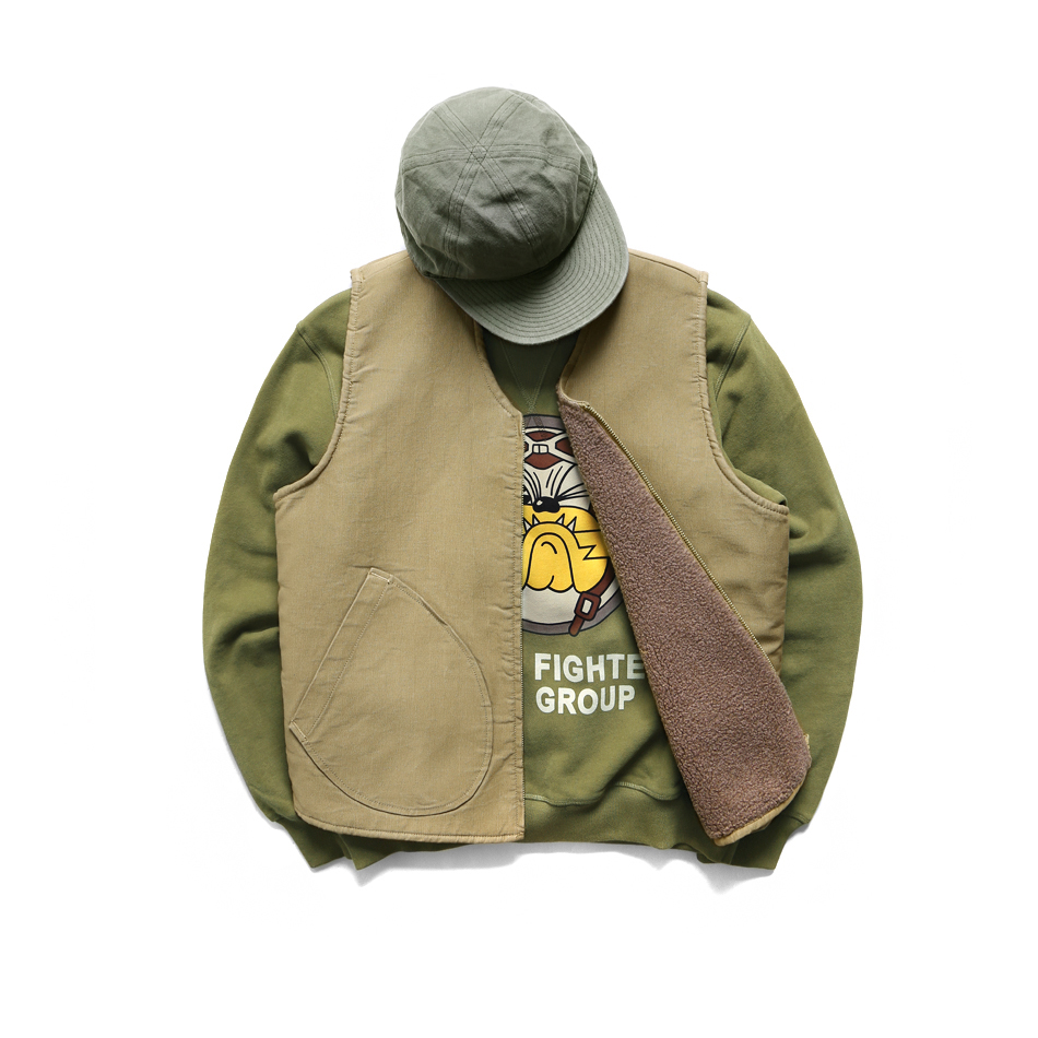 Sherpa Jacket Fleece - Firmranch Retro ผู้ชาย/ผู้หญิงหนาขนแกะเสื้อกั๊กการล่าสัตว์แขนกุด Sherpa เสื้อแจ็คเก็ตผู้ชายเสื้อกั๊กทํางานอเมริกัน Vintage