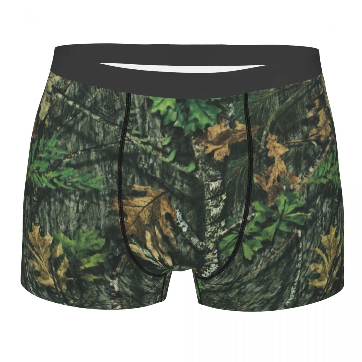 Men'S Fashion Underwear - กางเกงบ็อกเซอร์ลายพรางล่าสัตว์แฟชั่น Mossy Oak Obsession สำหรับผู้ชาย ผ้าสเตรช