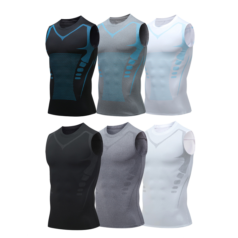 Muscle Tee Workout - Mans Compression Tank Top Men Gym