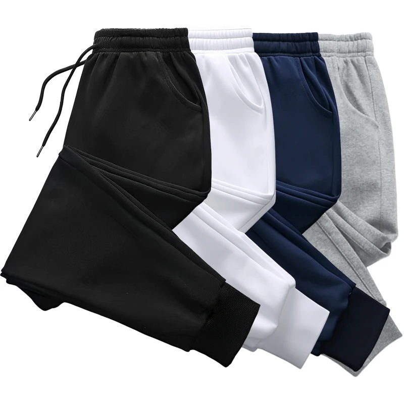 Men'S Fashion Pants 2025 - ผู้ชาย Sweatpants คุณภาพสูง Drawstring สีทึบกางเกง Jogger