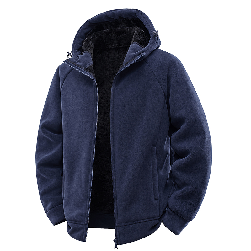 เสื้อแจ็คเก็ตขนแกะหนาสำหรับผู้ - Sherpa Jacket Fleece บทวิจารณ์และราคา