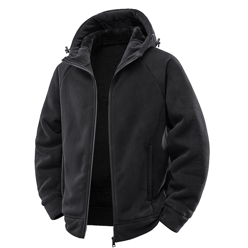 เสื้อแจ็คเก็ตขนแกะหนาสำหรับผู้ - Sherpa Jacket Fleece บทวิจารณ์และราคา