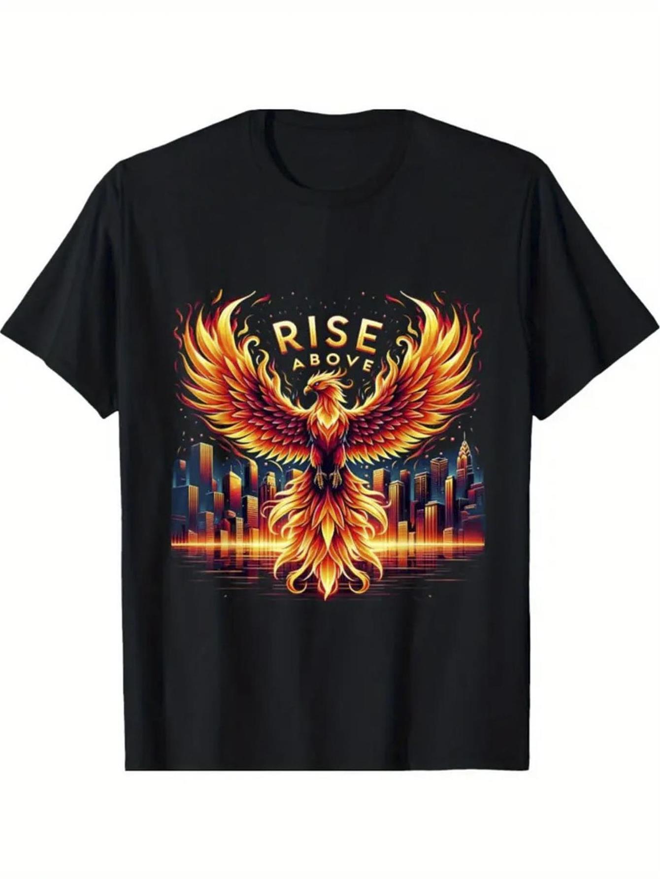 เสื้อยืดลายเปลวไฟฟีนิกซ์สำหรับ - Men'S Fashion New York บทวิจารณ์และราคา