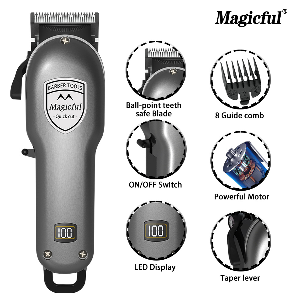 Magicful แฟชั่น Professional F - Men'S Fashion Haircuts บทวิจารณ์และราคา