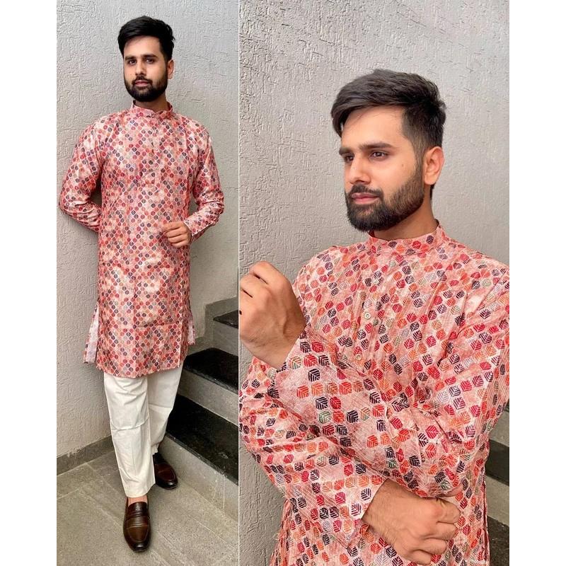 หรูหราสบายๆอิสลามอาหรับ Abaya  - Men'S Fashion Kurta บทวิจารณ์และราคา
