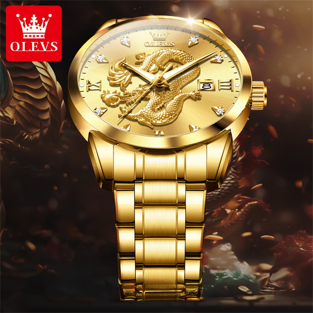 OLEVS 3619 นาฬิกาผู้ชายหรูหรา  - Mens Fashion In 1920 บทวิจารณ์และราคา