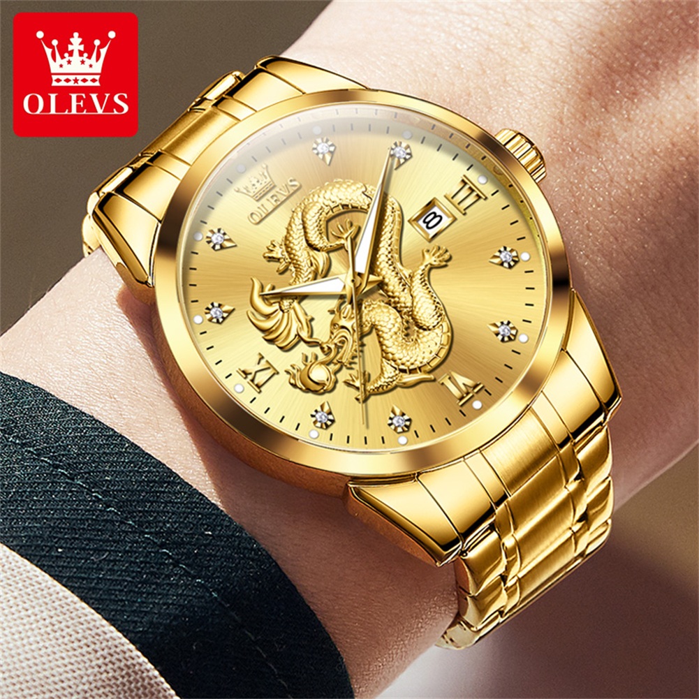 OLEVS 3619 นาฬิกาผู้ชายหรูหรา  - Mens Fashion In 1920 บทวิจารณ์และราคา