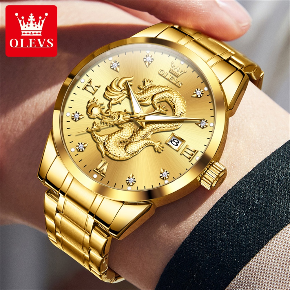 OLEVS 3619 นาฬิกาผู้ชายหรูหรา  - Mens Fashion In 1920 บทวิจารณ์และราคา
