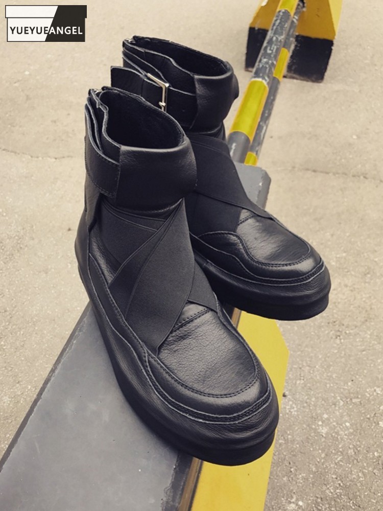 รองเท้าบูทหนังวัวแท้ทำมือสำหรั - Men'S Fashion Footwear บทวิจารณ์และราคา