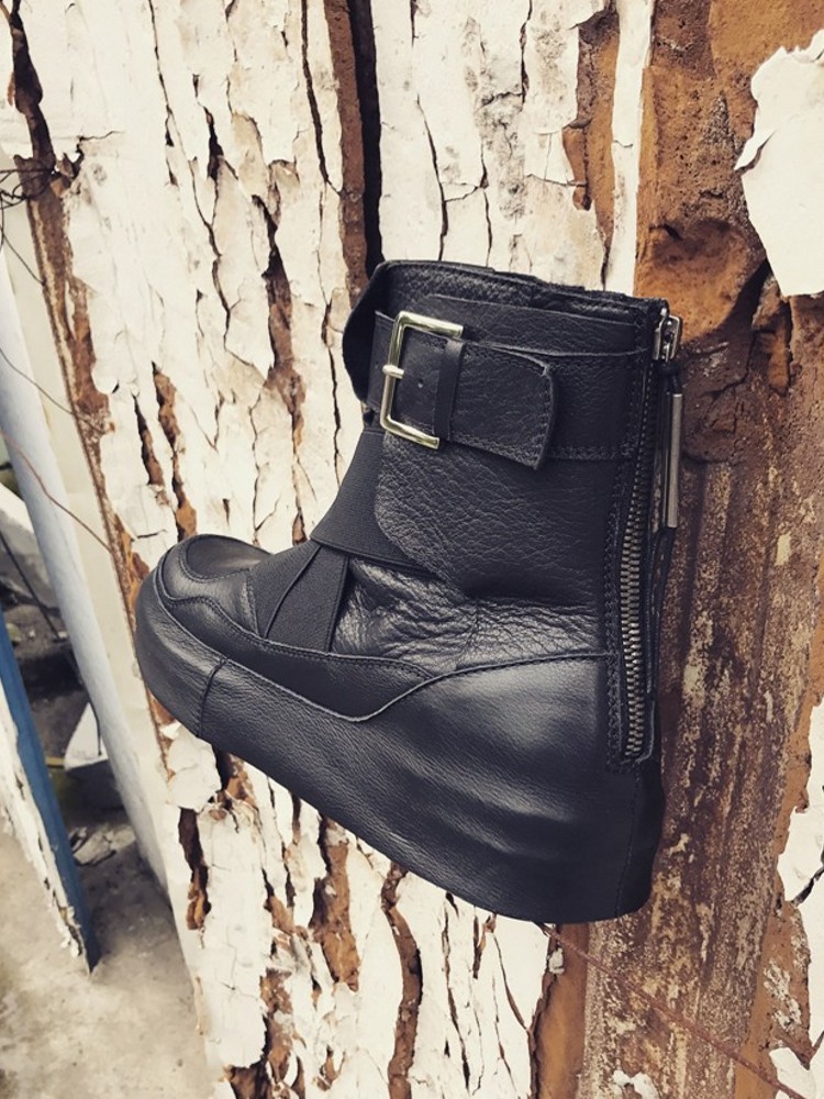 รองเท้าบูทหนังวัวแท้ทำมือสำหรั - Men'S Fashion Footwear บทวิจารณ์และราคา