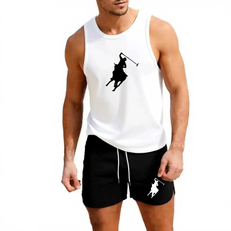 ชุดเสื้อกั๊กและกางเกงขาสั้นฤดู - Mens Fashion Casual บทวิจารณ์และราคา
