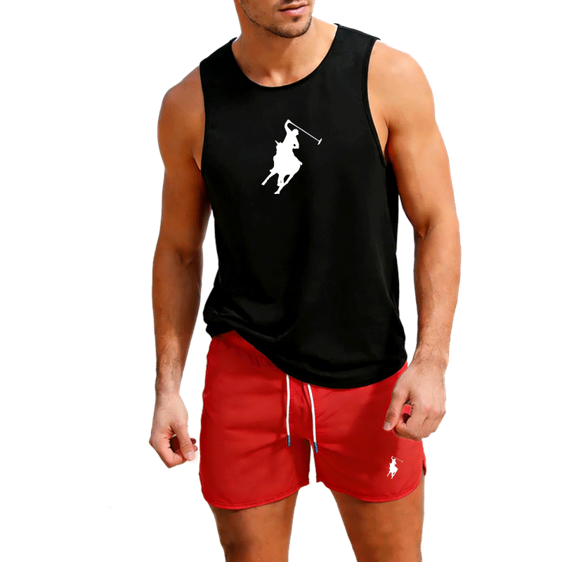 ชุดเสื้อกั๊กและกางเกงขาสั้นฤดู - Mens Fashion Casual บทวิจารณ์และราคา