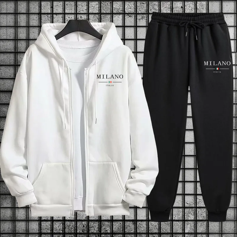 ชุดวอร์มผู้ชาย ฤดูใบไม้ผลิ 202 - Mens Fashion Zip Up บทวิจารณ์และราคา
