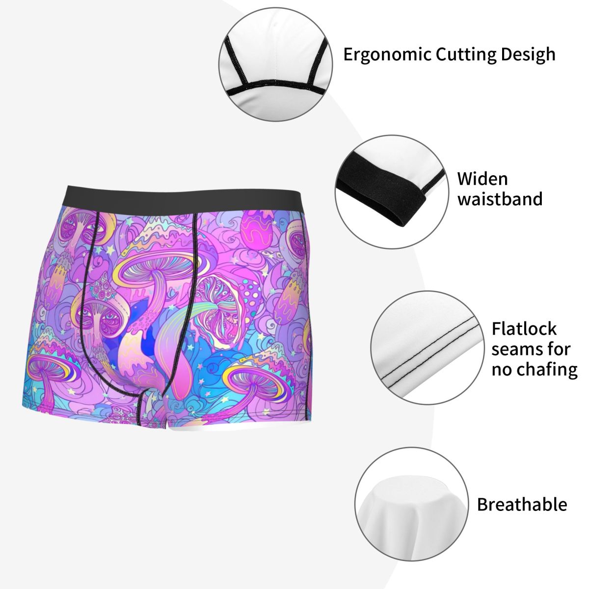 แฟชั่นชาย กางเกงชั้นในพิมพ์ลาย - Men'S Fashion Underwear บทวิจารณ์และราคา