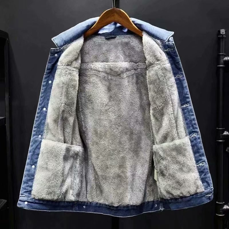เสื้อแจ็คเก็ตยีนส์บุขนแกะสำหรั - Sherpa Jacket Fleece บทวิจารณ์และราคา