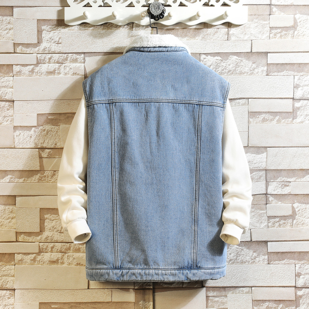เสื้อกั๊กยีนส์ผู้ชายสำหรับฤดูห - Men'S Fashion Vest With Jeans บทวิจารณ์และราคา
