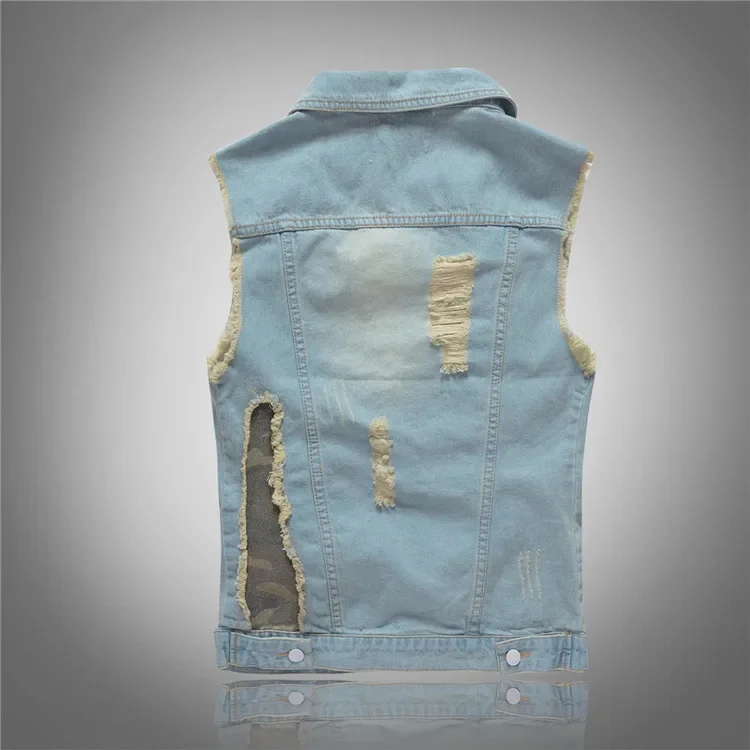 LIBIELIY ฤดูใบไม้ผลิฤดูใบไม้ร่ - Men'S Fashion Vest With Jeans บทวิจารณ์และราคา