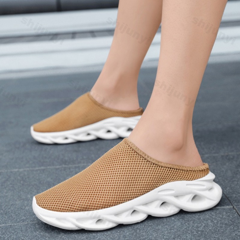 Fly Weave Designแฟชั่นสบายๆหนา - Mens Fashion Summer 2025 บทวิจารณ์และราคา