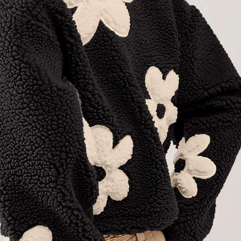 ฤดูใบไม้ร่วงฤดูหนาว WARM Lamb  - Sherpa Jacket Fleece บทวิจารณ์และราคา