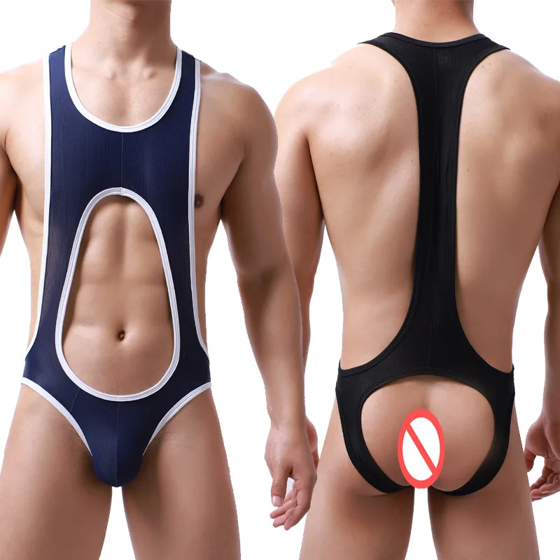 ผู้ชายเซ็กซี่ตาข่ายบอดี้สูท Bo - Men'S Fashion Underwear บทวิจารณ์และราคา