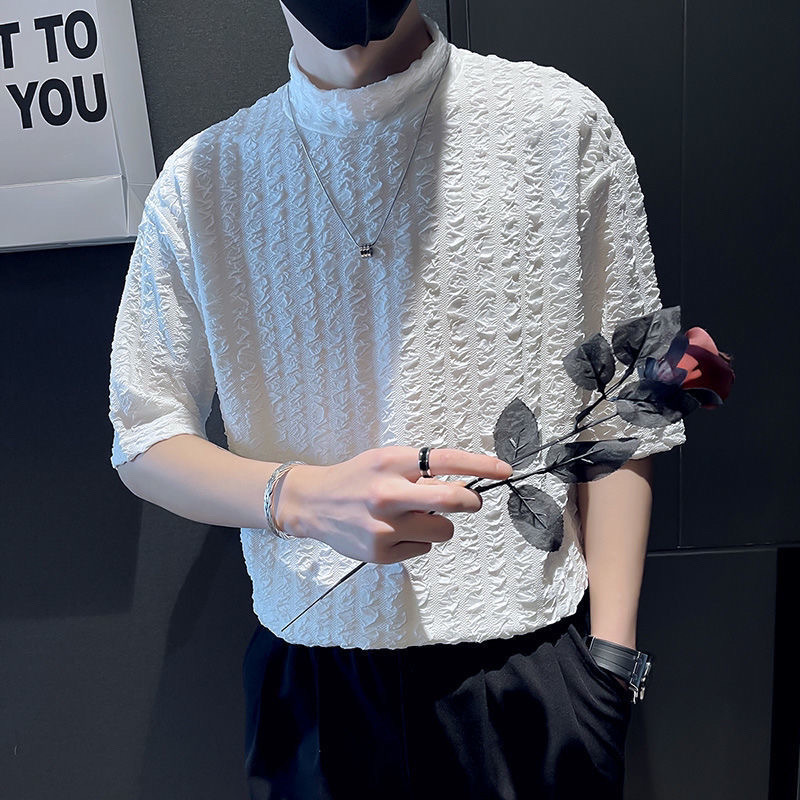 เสื้อยืดแขนสั้นคอเต่าผ้าไหมน้ำ - Men'S Fashion Looks 2026 บทวิจารณ์และราคา