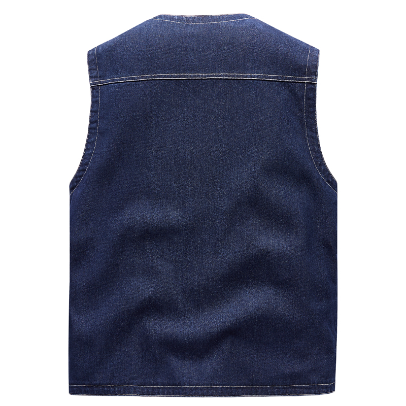 เสื้อกั๊กยีนส์ผู้ชาย เสื้อแจ็ค - Men'S Fashion Vest With Jeans บทวิจารณ์และราคา