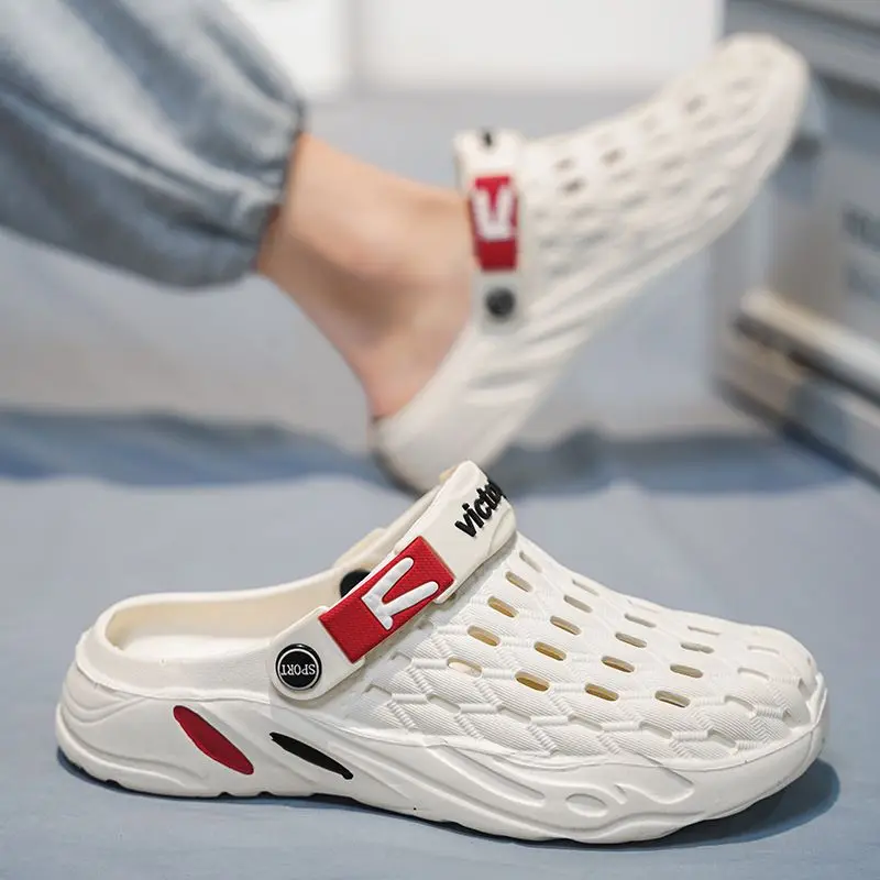 รองเท้าแตะลำลองผู้ชายแบบสวม สไ - Mens Fashion Summer 2025 บทวิจารณ์และราคา