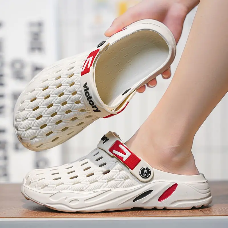 รองเท้าแตะลำลองผู้ชายแบบสวม สไ - Mens Fashion Summer 2025 บทวิจารณ์และราคา