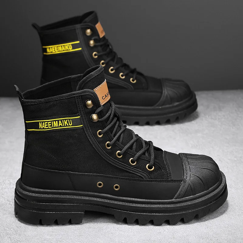 รองเท้าบูทผ้าใบผู้ชายแฟชั่นทรง - Men'S Fashion Footwear บทวิจารณ์และราคา