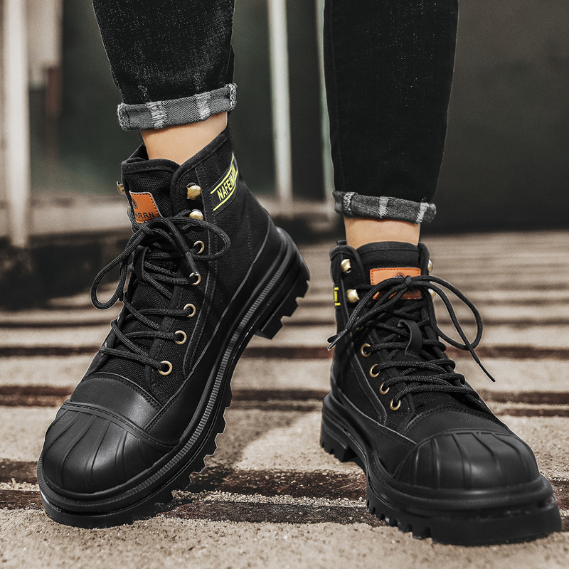 รองเท้าบูทผ้าใบผู้ชายแฟชั่นทรง - Men'S Fashion Footwear บทวิจารณ์และราคา