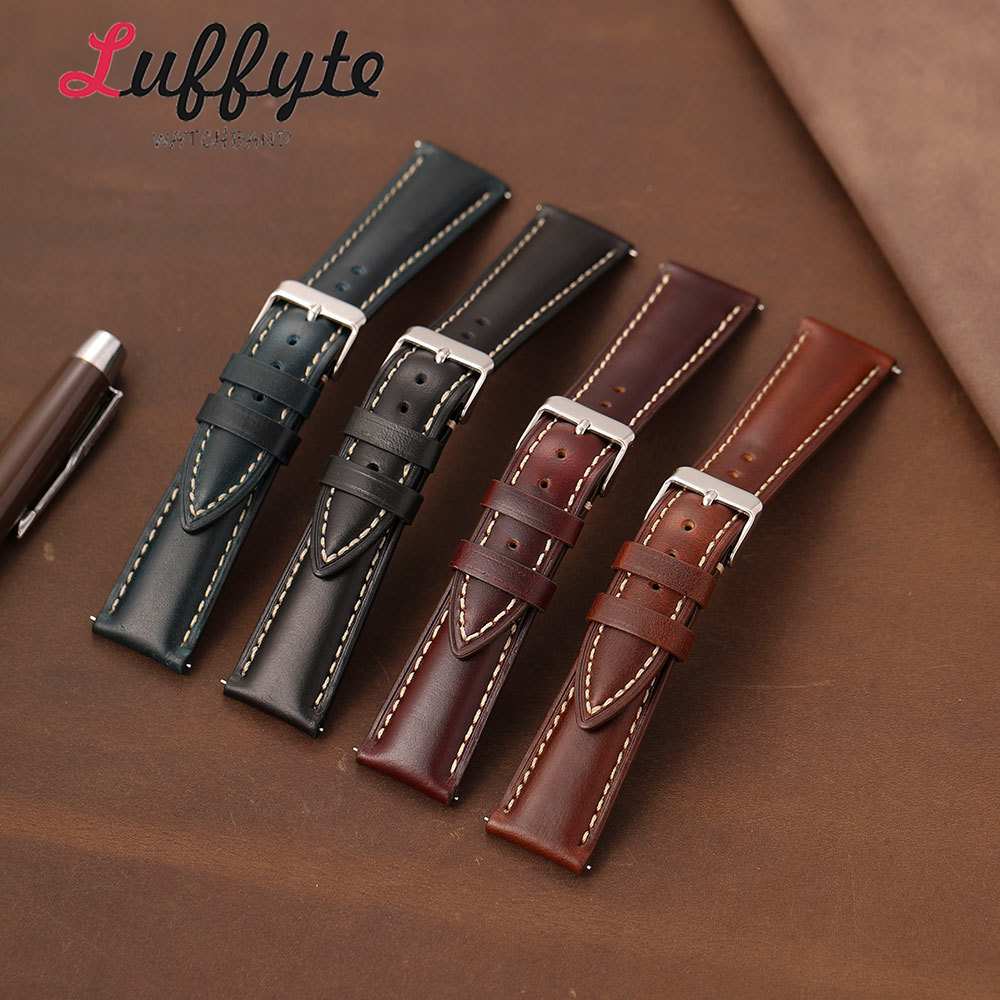 สายรัดข้อมือหนังแท้สำหรับผู้ชา - Mens Fashion In 1920 บทวิจารณ์และราคา
