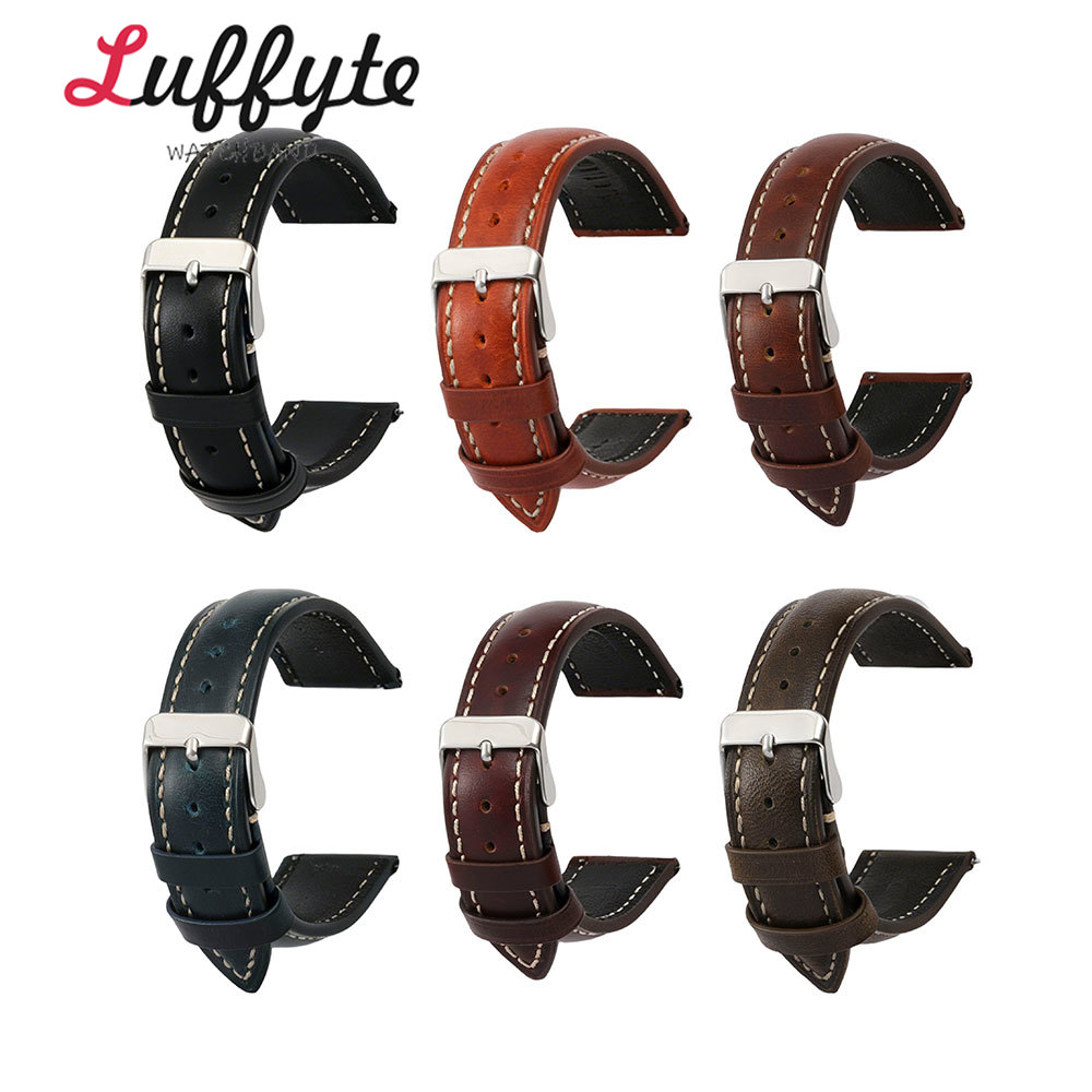 สายรัดข้อมือหนังแท้สำหรับผู้ชา - Mens Fashion In 1920 บทวิจารณ์และราคา