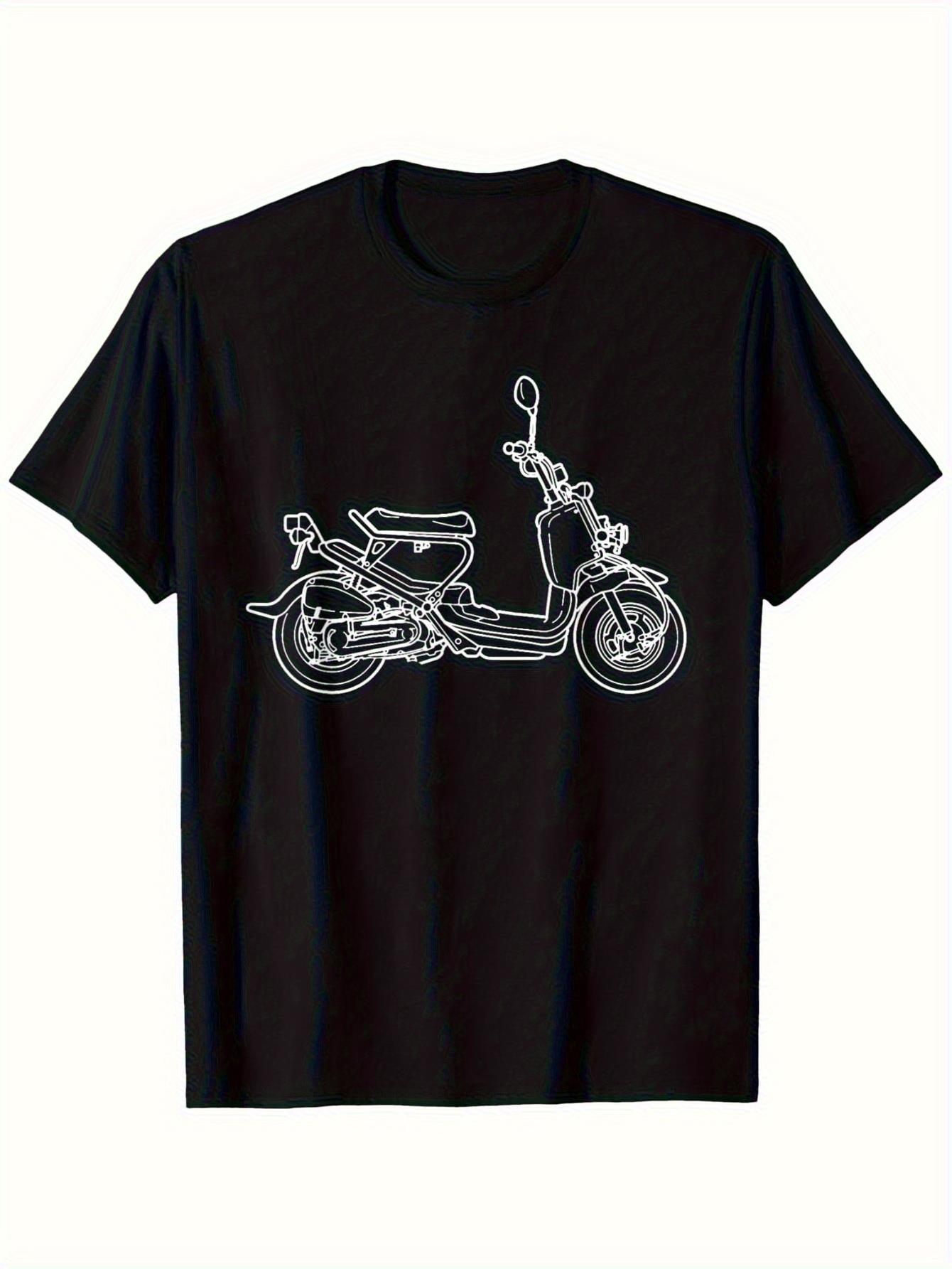 เสื้อยืดวินเทจลายมอเตอร์ไซค์ P - Mens Fashion In The 50S บทวิจารณ์และราคา