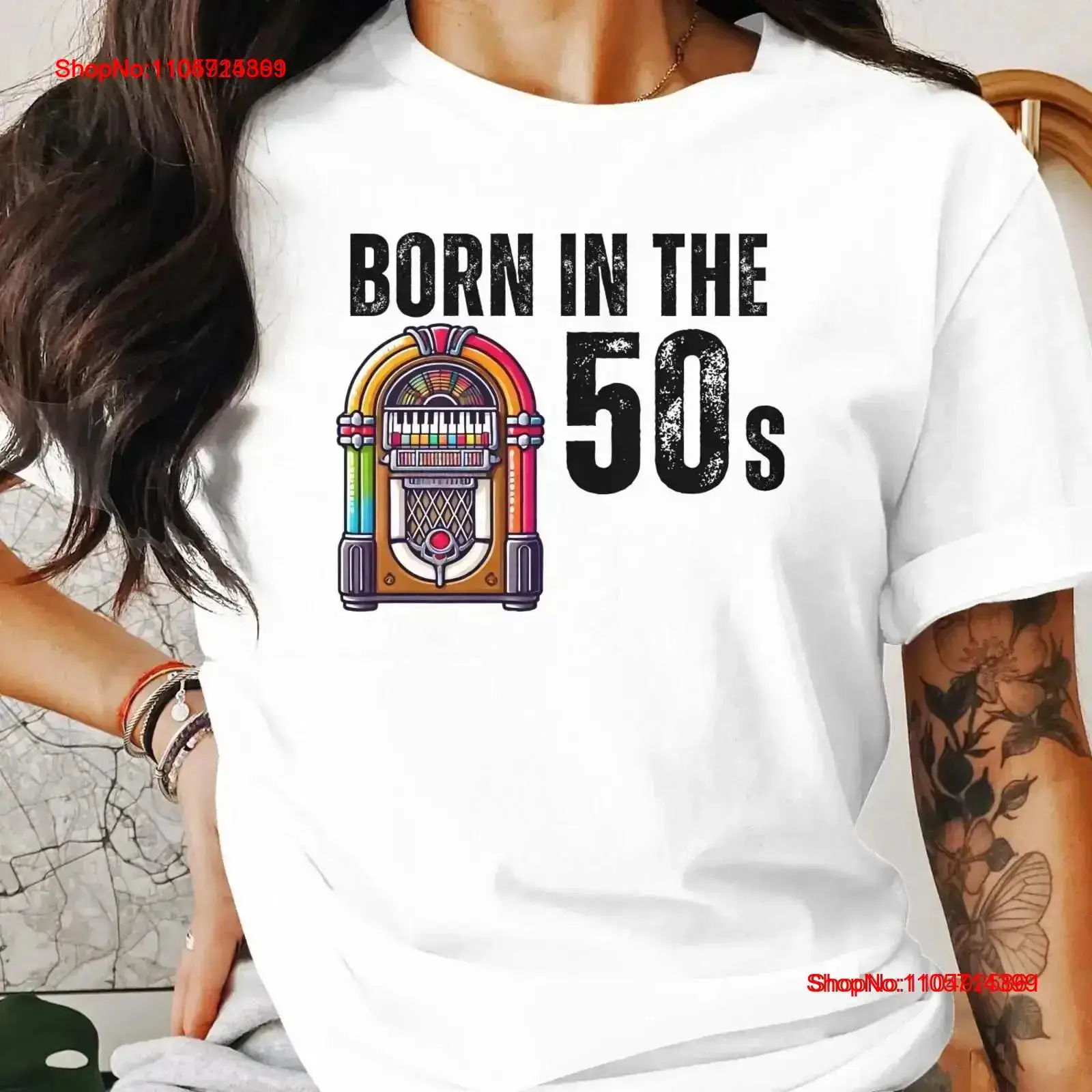 เสื้อยืดวินเทจสไตล์ยุค 50 ลายต - Mens Fashion In The 50S บทวิจารณ์และราคา