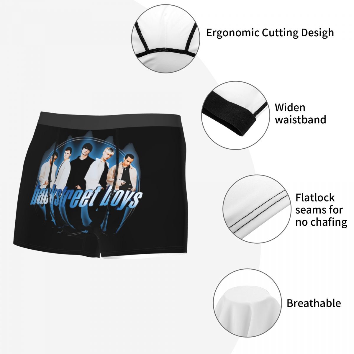 แฟชั่นแบ็คสตรีทส์ ป๊อป มิวสิค  - Men'S Fashion Underwear บทวิจารณ์และราคา