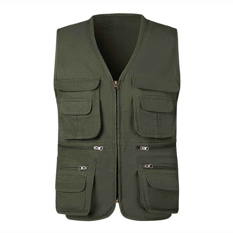 ฤดูร้อนผู้ชายยุทธวิธีเดินป่าตก - Tactical Vest Men บทวิจารณ์และราคา