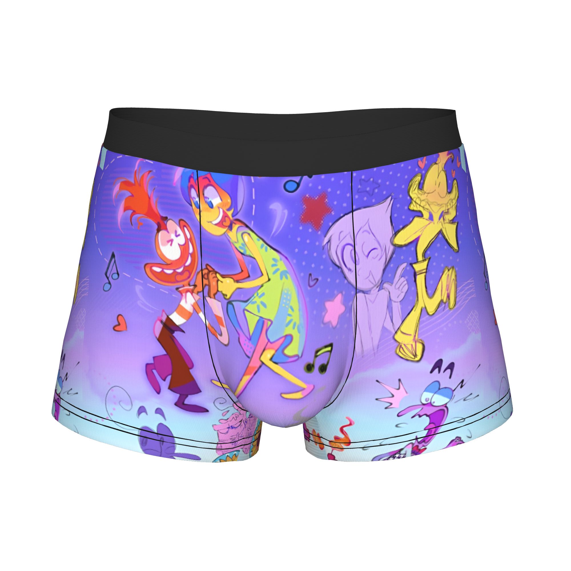 กางเกงบ็อกเซอร์ชายลายการ์ตูนแบ - Men'S Fashion Underwear บทวิจารณ์และราคา