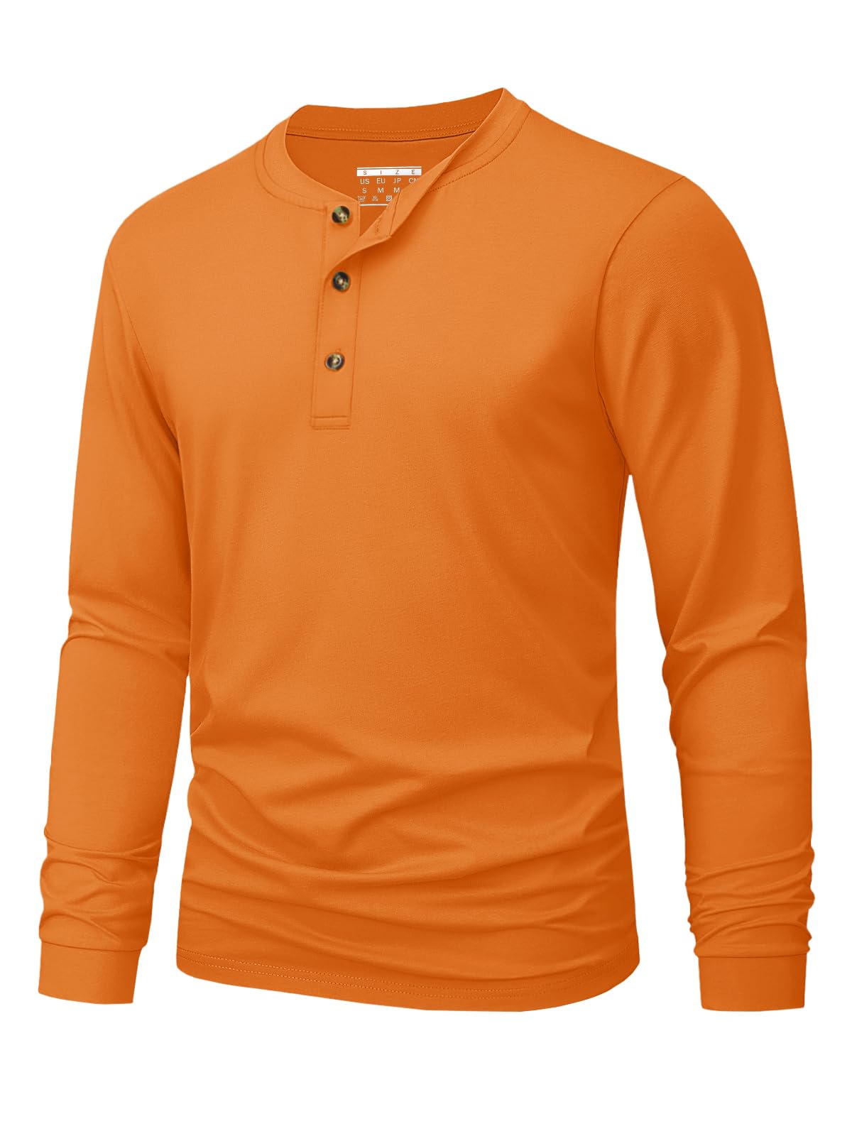เสื้อยืดเฮนลีย์ผู้ชาย สีพื้นเร - Mens Fashion Casual บทวิจารณ์และราคา