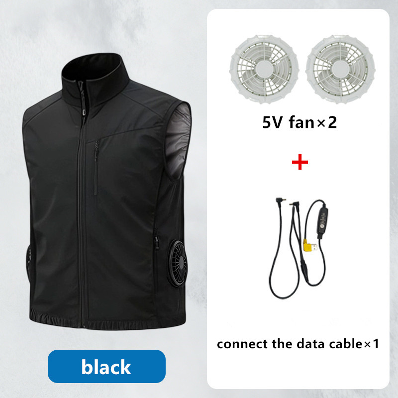 เสื้อกั๊กปรับอากาศอัจฉริยะสำหร - Mens Fashion Zip Up บทวิจารณ์และราคา