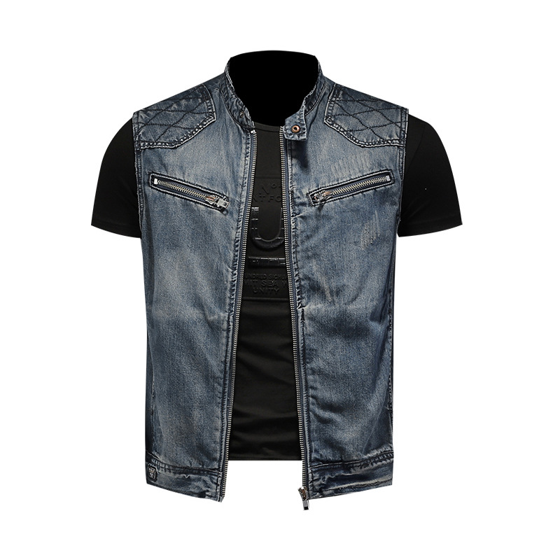 เสื้อกั๊กยีนส์ผู้ชายปี 2026 ดี - Men'S Fashion Vest With Jeans บทวิจารณ์และราคา